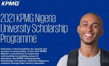 KPMG Scholarship Program for Undergraduate Students