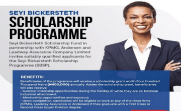 Seyi Bickersteth Scholarship