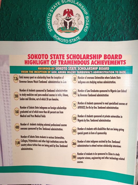 Sokoto State Government Scholarship